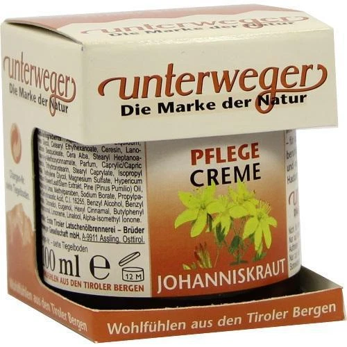 GRÜNER PHARMAVERTRIEB JOHANNISKRAUT CREME 100 ml PZN 2166650