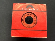 FOCUS  ( Thisj Van Leer - Jan Akkerman ) SYLVIA 1972 UK 7" 45 vinyl single EX+