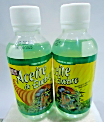 2x Juniper Oil 100% Natural Aceite de Enebro Productos de Roble 120 ml