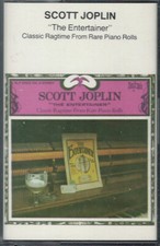 SCOTT JOPLIN 'The Entertainer' Music Stereo Cassette Biograph BRC-1013Q 1974