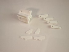 RC Plane Motor Mount control horns Foam Board Flite Test diy 3d printed kit look