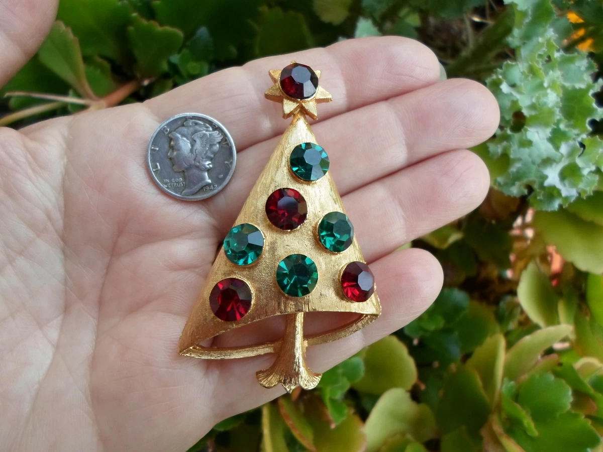 Mylu christmas tree brooch hotsell