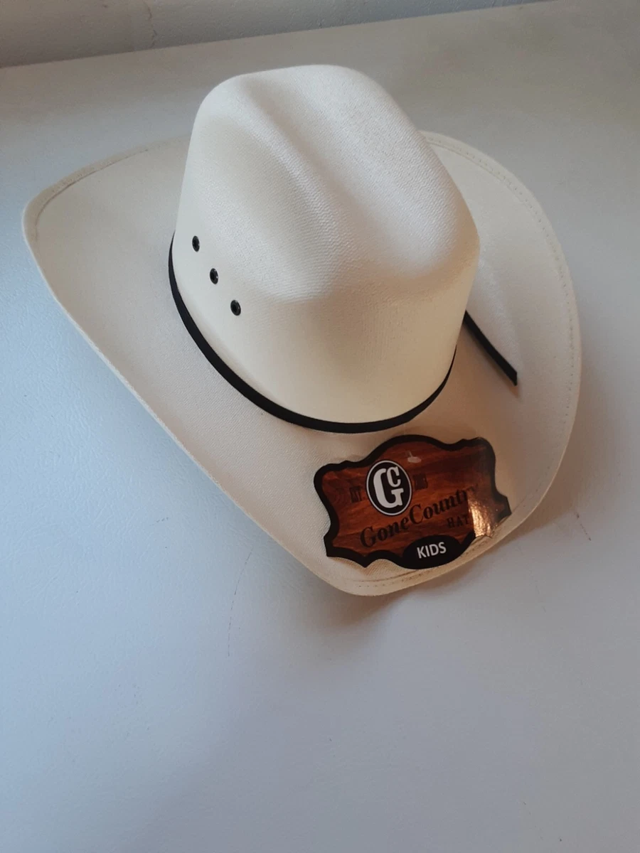 Cow boy hat small 6-1/2 to 6-7/8 Gone Country Hats Brad straw