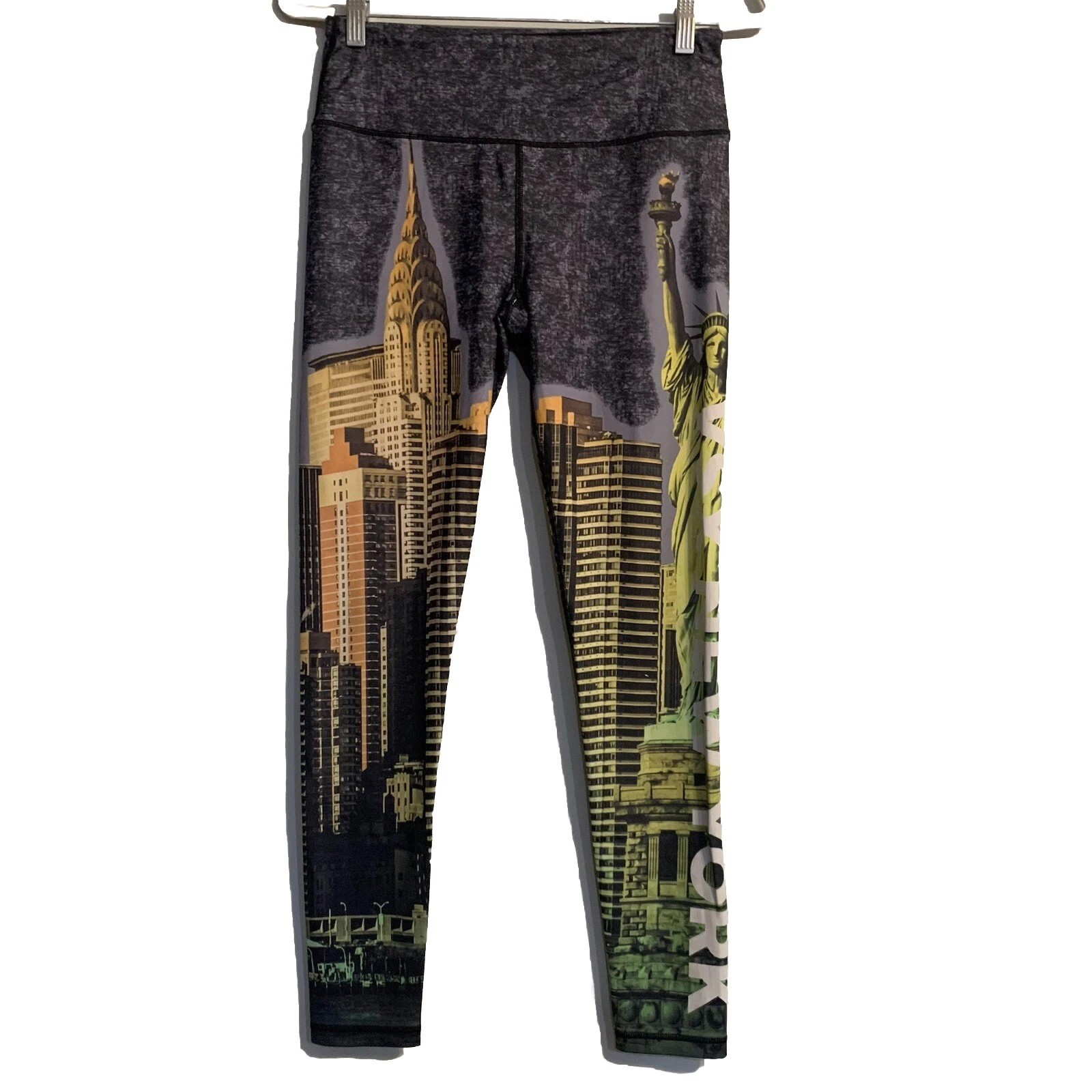 victoria-secret-vs knockout nyc new york city print leggings