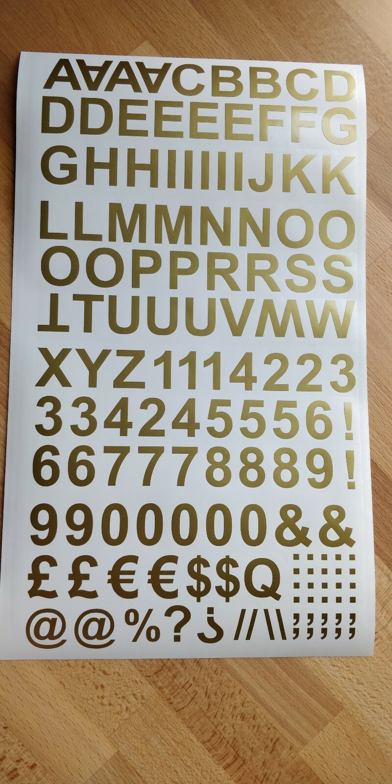 SELF ADHESIVE VINYL DECAL LETTERS & NUMBERS STICKERS eBay