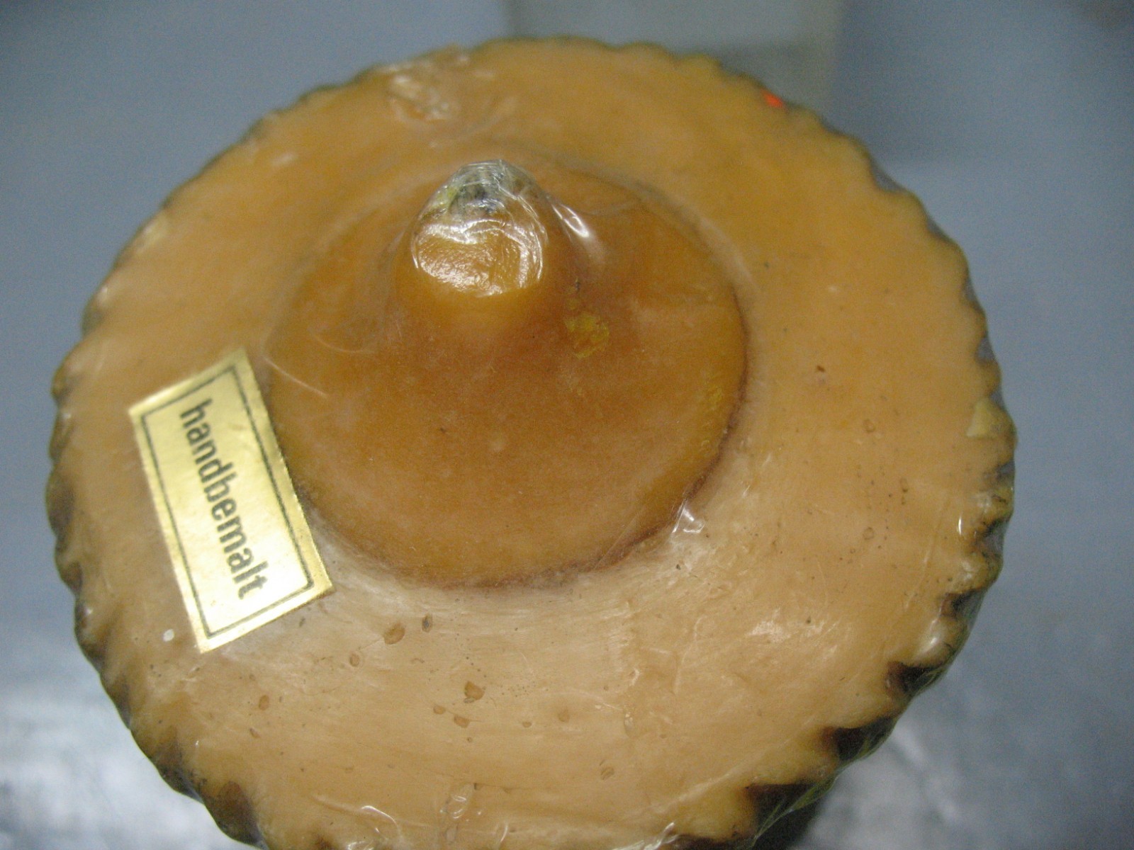 GUNTER KERZEN SCULPTURED CANDLE D 6968 WALLDURN SEALED HANDBEMALT