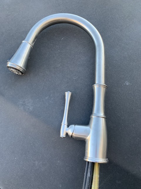 Pfister Pasadena Kitchen Faucet Stainless Steel React Tech F 529