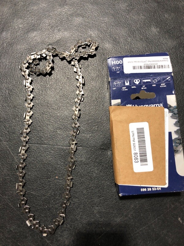 Husqvarna 503305464 Replacement Chain Fits 327PT5S Pole Saw, 12Inch eBay