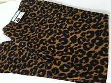 New Terra & Sky Leopard print Full Length Leggings Super soft Plus Women