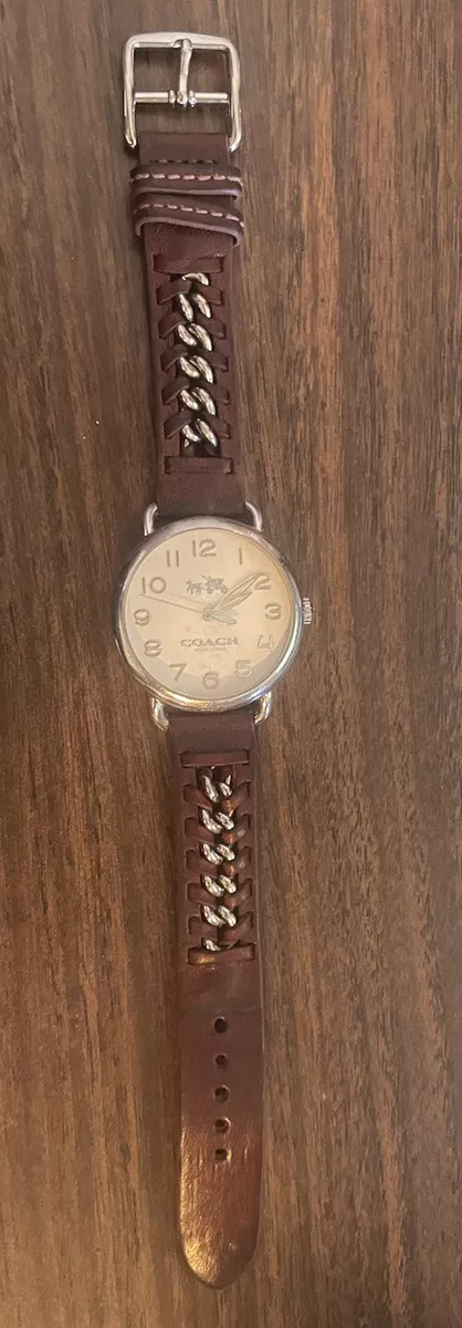 Coach chain watch cheap