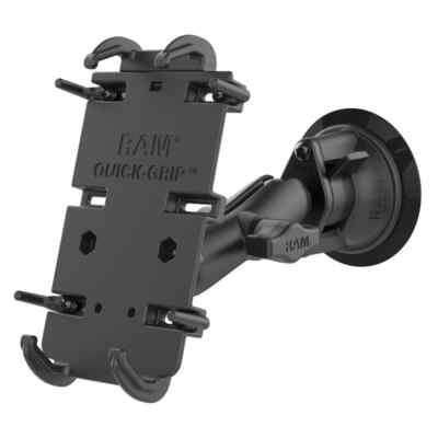 RAM Quick-Grip XL Suction Cup Mount for Samsung Galaxy S23, S24, S25, Plus Ultra
