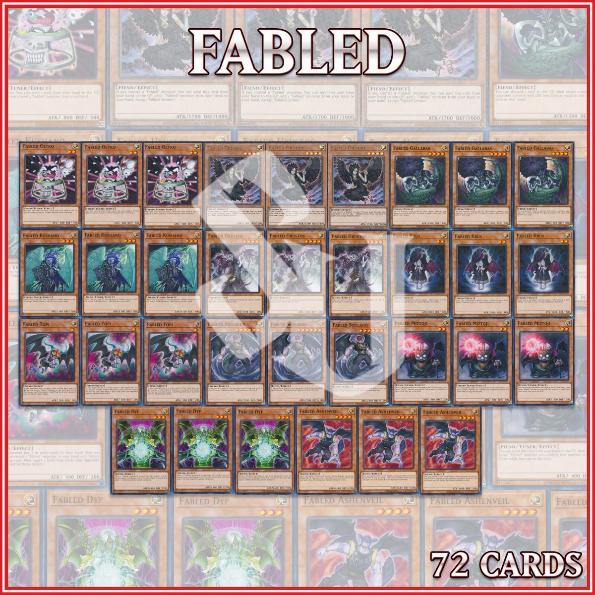 Fabled Leviathan Deck -Fabled YuGiOh Complete Deck 70+ Cards | eBay Fabled Leviathan Deck -Fabled YuGiOh Complete Deck 70+ Cards | eBay