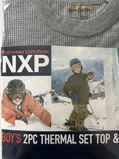  Northern Explosion Boys 2pc Thermal Set Top & Bottom Size 7
