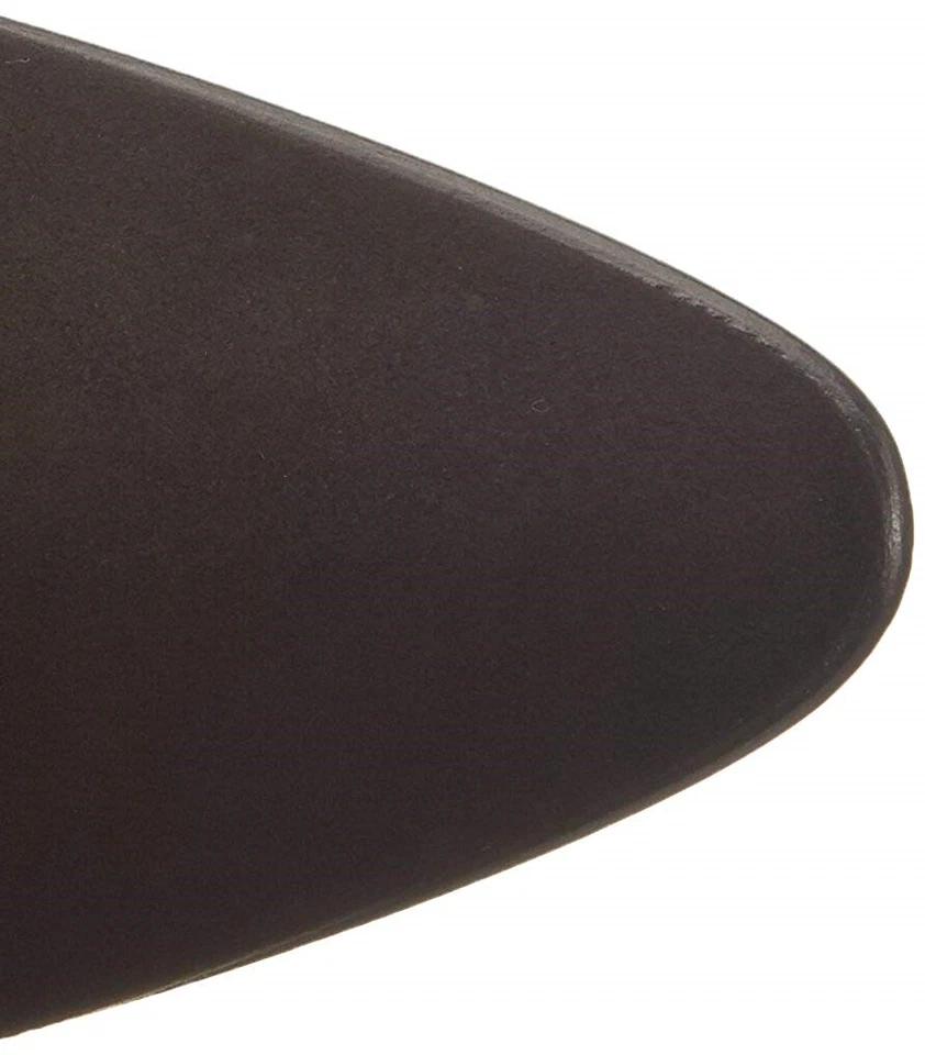 Costume National Womens Stivale Tall Black Suede boots sz 37 - Image 4 of 4