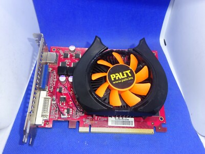 PALIT NVIDIA GeForce GT240 512MB DDR3 PCI-E GRAFIKKARTE VGA-DVI-HDMI  #GK3464