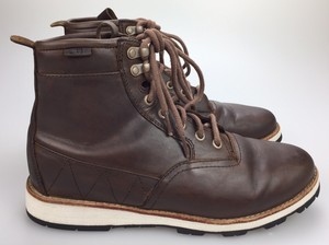 vans leather boots mens