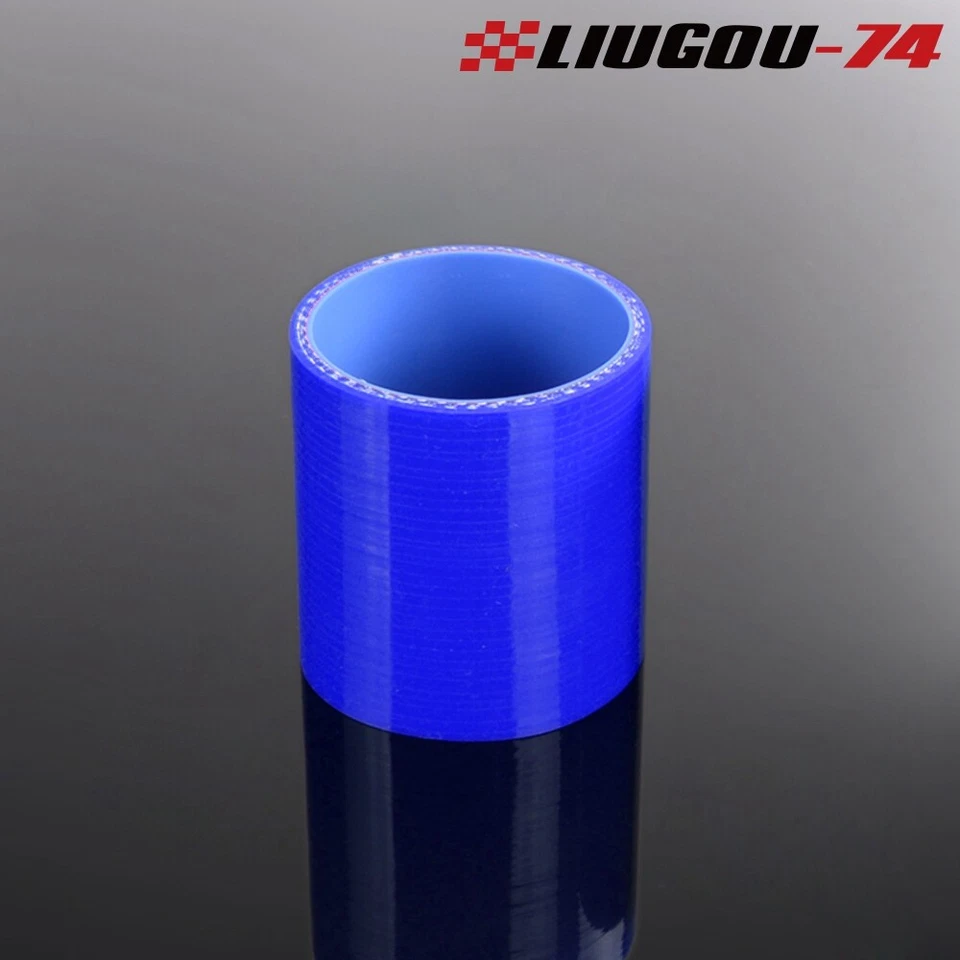 Ajuste para 2 9/16"-2 9/16" recto 65 mm manguera de silicona intercooler tubo acoplador Foto 2 de 4