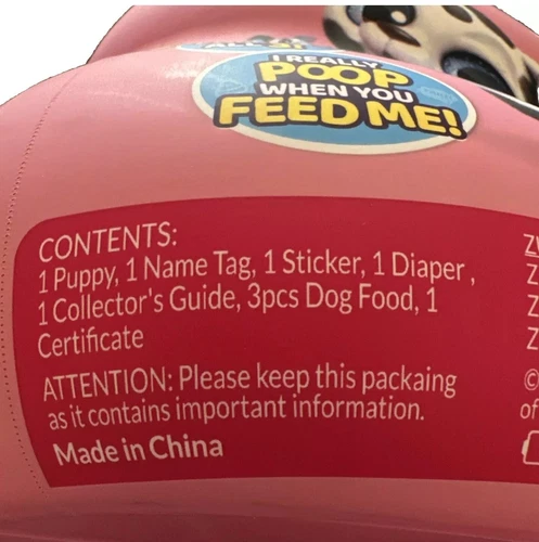 Pets Alive Pooping Puppies Interactive Plush by ZURU - Picture 6 of 11