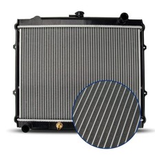 Aluminum Radiator For 1984-1995 Toyota 4 Runner Pickup Sr5 22r Dlx 2.4 L L4