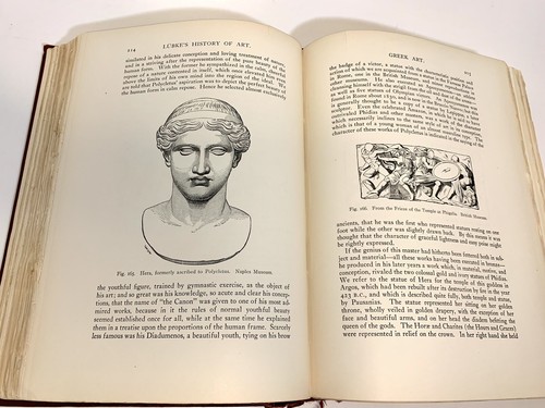 1904 Outlines of the History of Art Wilhelm Lubke Volume I illustrated Book - Picture 16 of 24