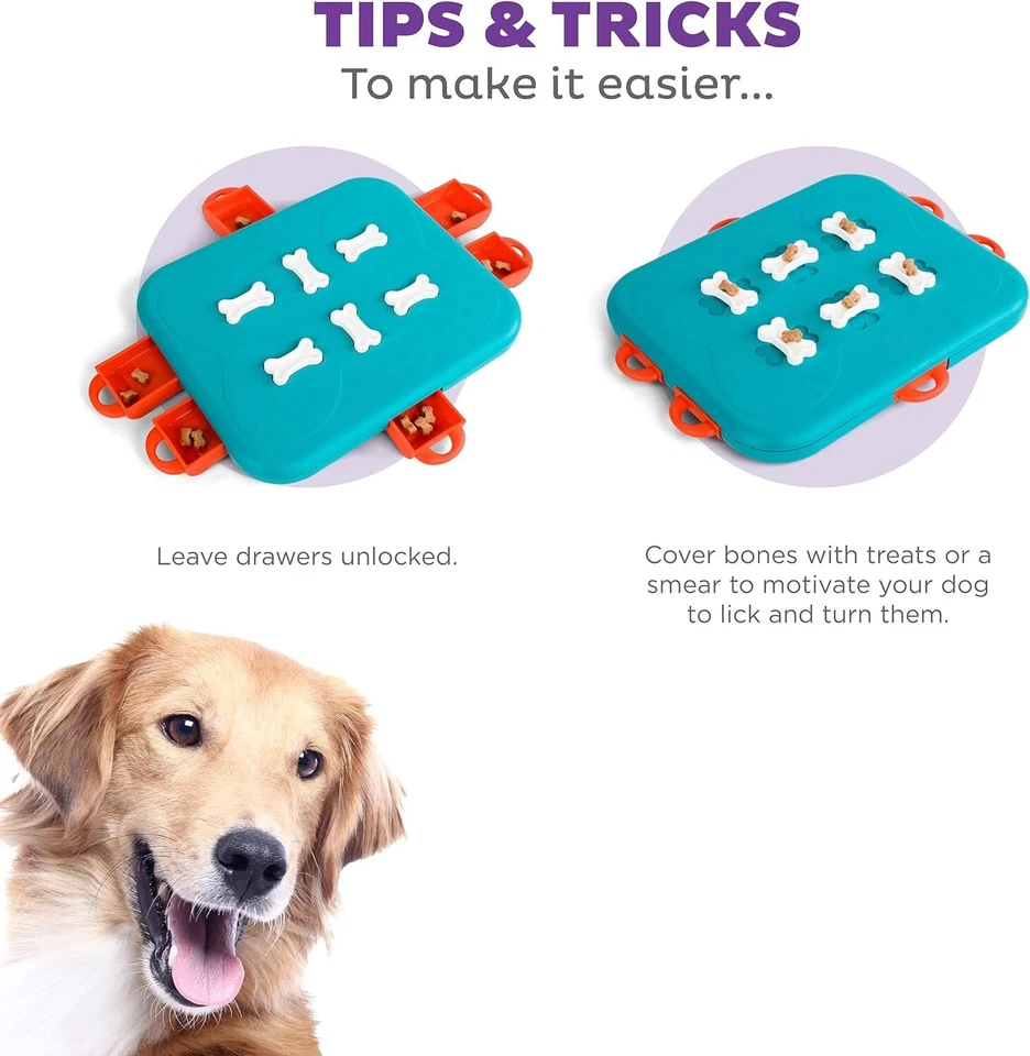 Dog Boredom Buster - Casino. Advanced Treat Dispensing Game. Mental Stimulation. - Image 4 of 4