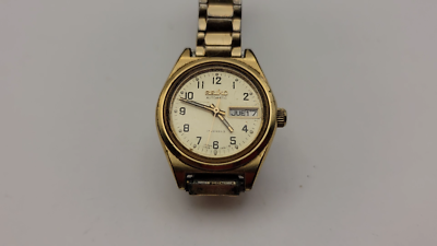 VTG 1980 Seiko Automatic Women 17j Japan Made Day Date watch 2906