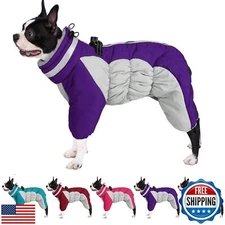 AOFITEE Small Dog Coat Warm Dog Jacket Winter, Windproof Dog Winter Coat with