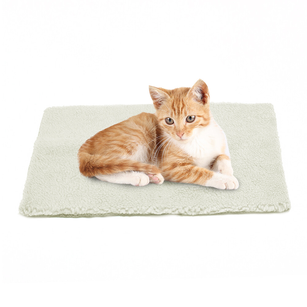 With Removable Cover Non Electric Warming Self Heating Pet Pad Cat Bed  Washable | eBay