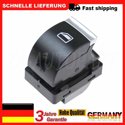 #4F0959855B Fensterheberschalterknopf passend Für Audi A3 8P A6 S6 RS6 C6 Q7 S3