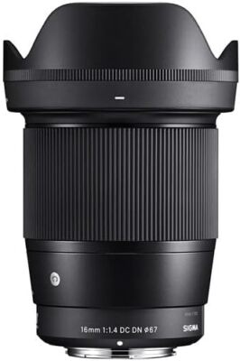 Sigma 16mm f/1.4 DC DN Contemporary Lens for RF Mount