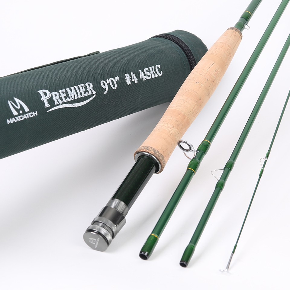 Maxcatch Predator Saltwater Fly Fishing Rod - 9ft 4-Piece, 8-12wt, Graphite IM10 Fast Action Maxcatch Predator Saltwater Fly Fishing Rod - 9ft 4-Piece, 8-12wt, Graphite IM10 Fast Action