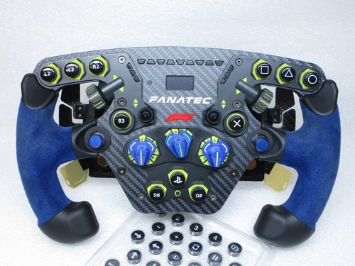 Fanatec Podium Blue F1 Steering Wheel Blue Limited Edition- Look at Photos- 🚚💨