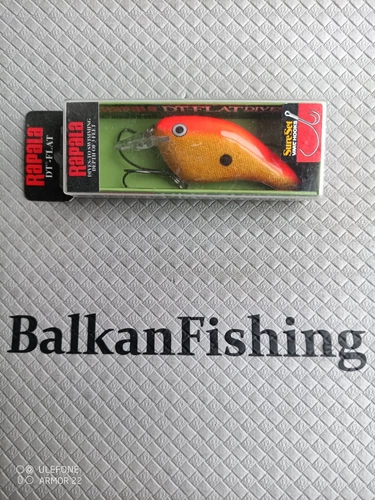 Rapala DT Dives-To Flat DTFSS-3 / 7cm-12g / Color : GFR / Gold Fi Red /