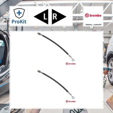 2x ORIGINAL® Brembo Bremsschlauch Vorne, Links, Rechts für Kia PICANTO II