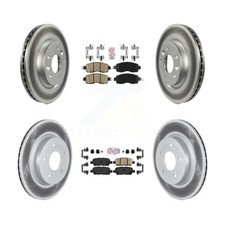 Transit Auto KGA-102203 Brake Disc and Pad Kit Front & Rear for Nissan LEAF 2017