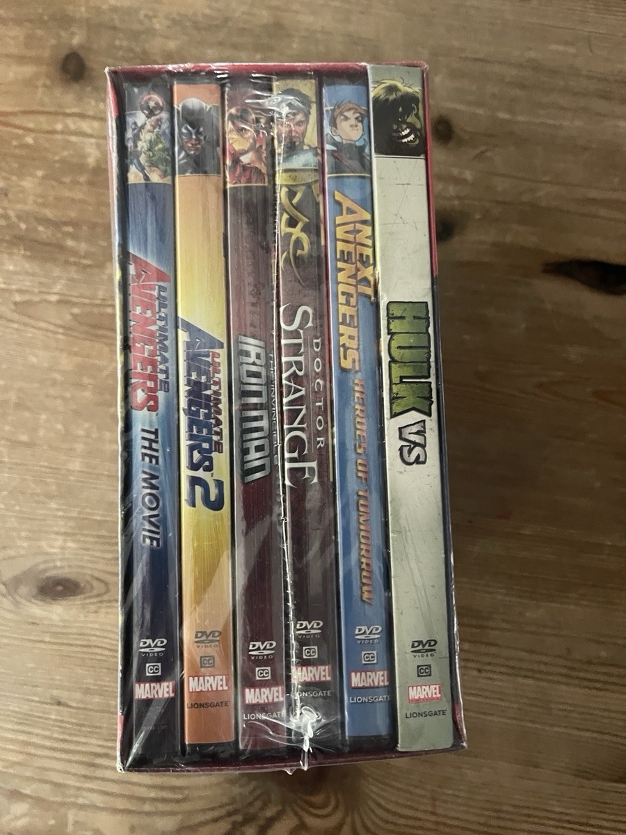 Marvel Animation: 6 Film Set (DVD, 2009, 6-Disc Set) for sale