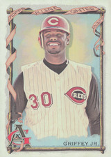 2023 Topps Allen & Ginter - Ken Griffey Jr #17 Silver Portrait Reds