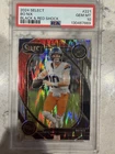 Panini 2024 Select Bo Nix Club Level RC #221 Black & Red Shock Prizm PSA 10