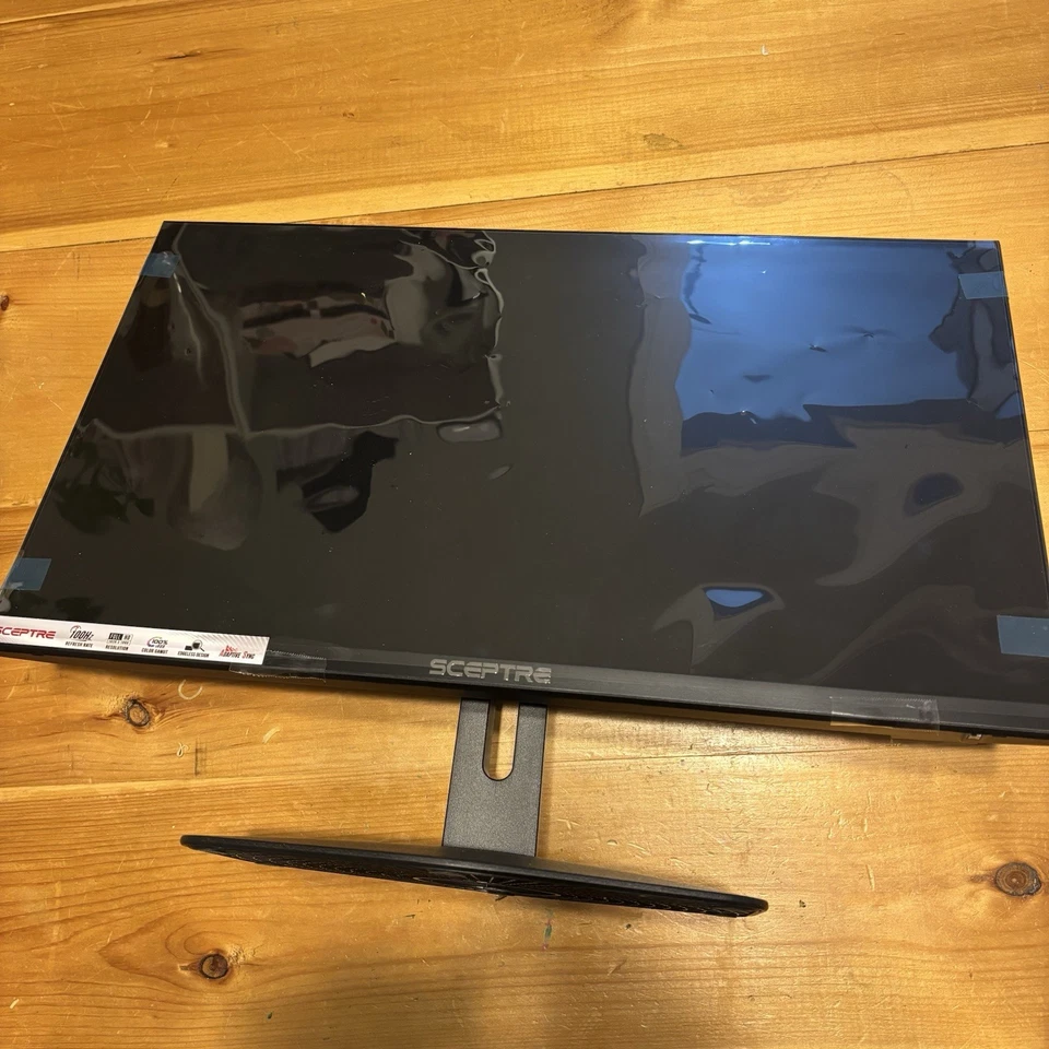 Monitor para jogos LED 1080P profissional fino 24 polegadas 2X HDMI VGA embutido - Imagem 2 de 4