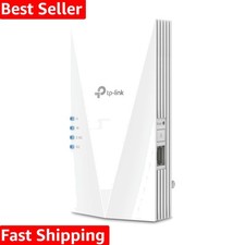 AX3000 WiFi 6 Range Extender - Seamless Dual Band Booster w/Gigabit Port