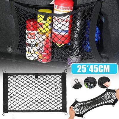 45*25 cm Car Accessories Trunk Storage Net Elastic Mesh Cargo Pocket Organizer