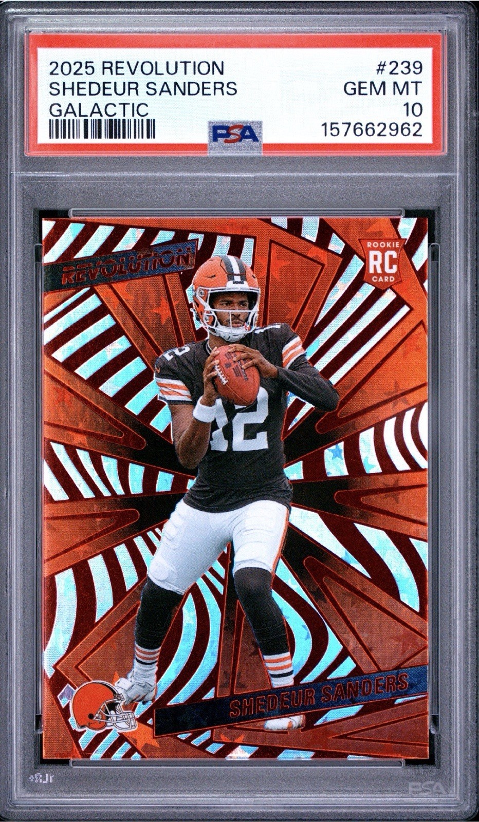 Shedeur Sanders Panini Revolution #239 Red Astro