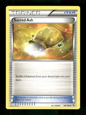 Sacred Ash 96/106 Uncommon Flashfire Pokemon LP PLANETA - Image 1 of 2