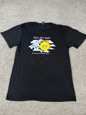 Fall Out Boy Shirt Mens Medium Black So Much For 2our Dust Tour 2023 Concert