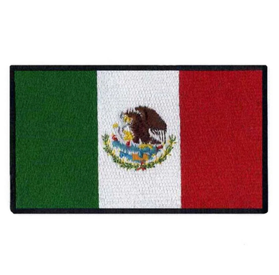 #ad #ad MEXICO FLAG IRON ON PATCH 3quot; Embroidered Applique Mexican Pride National Emblem $2.89