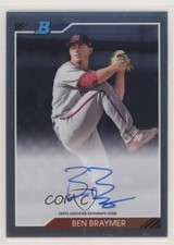 2020 Bowman Heritage Chrome Prospects Auto Ben Braymer #92PA-BB Auto uk2