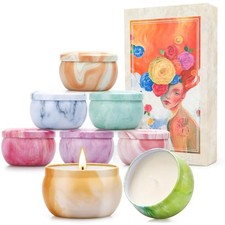 Candles, Scented Candles Gift Set for Women, 8 Pack Fruity Floral Soy Wax Aro...