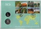 GB 2005 World Heritage Sites 50p & 50c UNC FDC WS46750