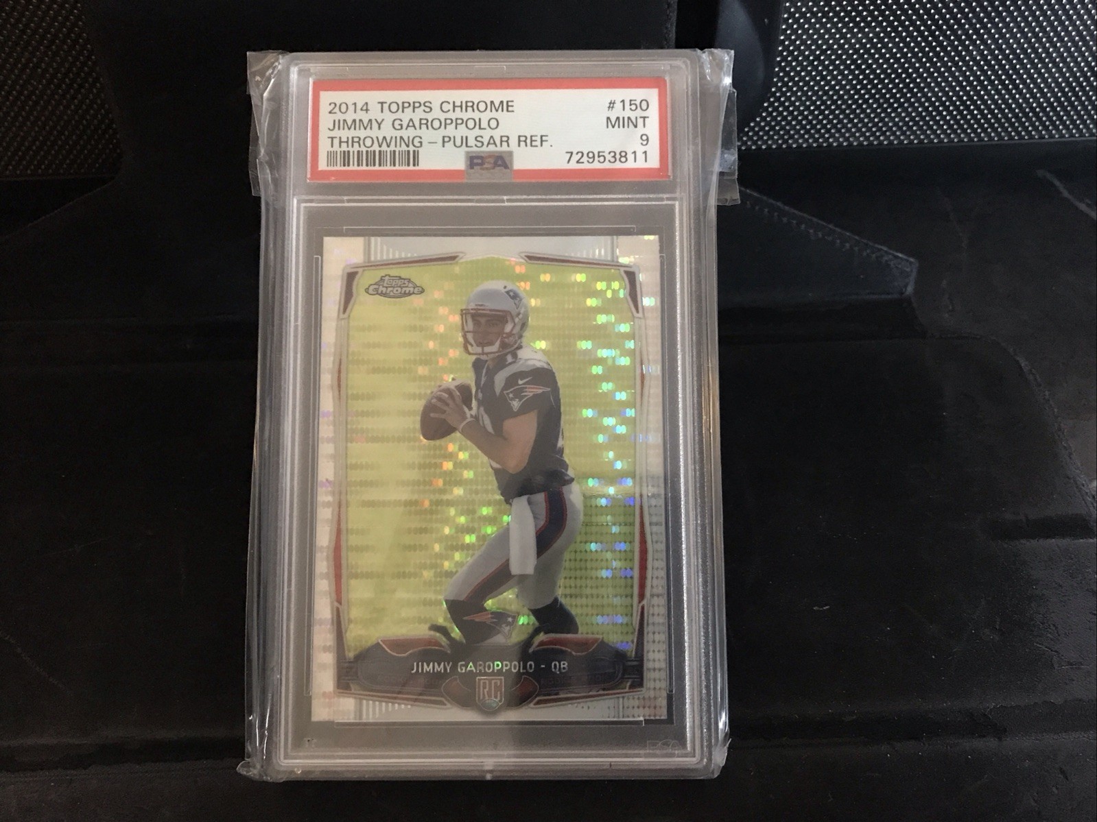 2014 TOPPS CHROME JIMMY GAROPPOLO RC PULSAR REFRACTOR PSA 9 #150