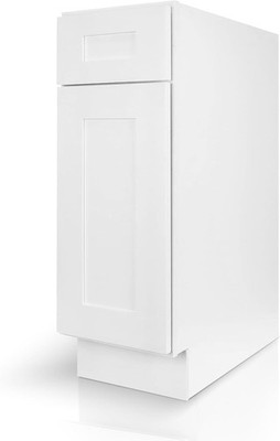 Hollywood Fabiani Design Base Kitchen Cabinet 9 in. W x 24 in. D x 34.5 in. H in